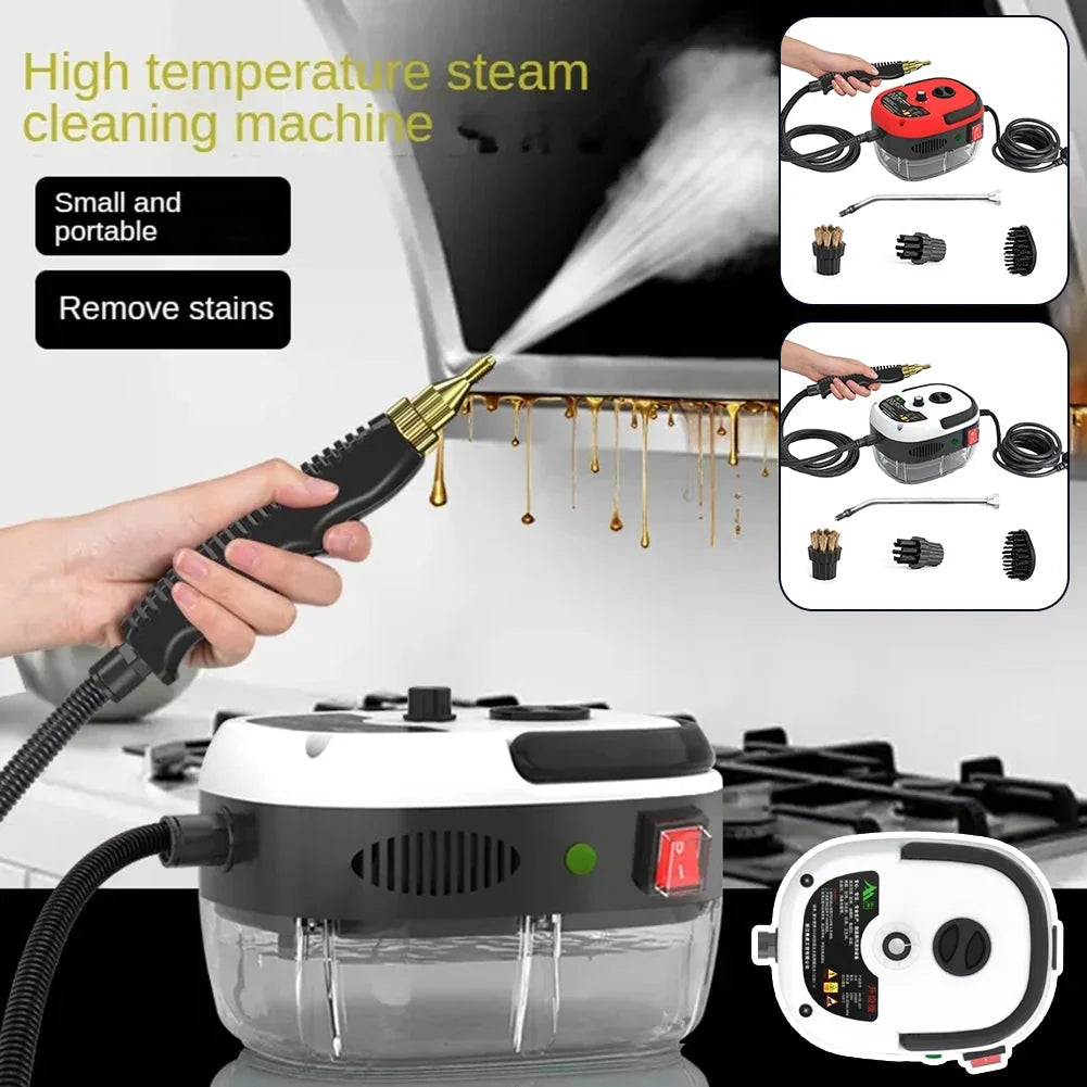 2500W HIGH-PRESSURE STEAM CLEANER - 6 SETTINGS FOR HOME & KITCHEN 6