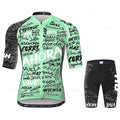 Ademende Wielrenkleding Set voor Heren – Fietsshirt en Bibshort voor Zomerse Ritten 10