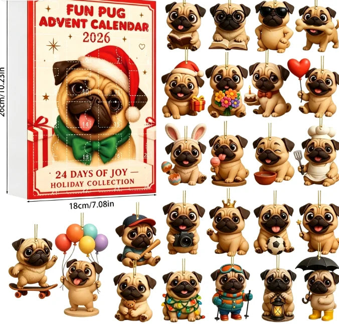 Adventskalender voor hondenliefhebbers