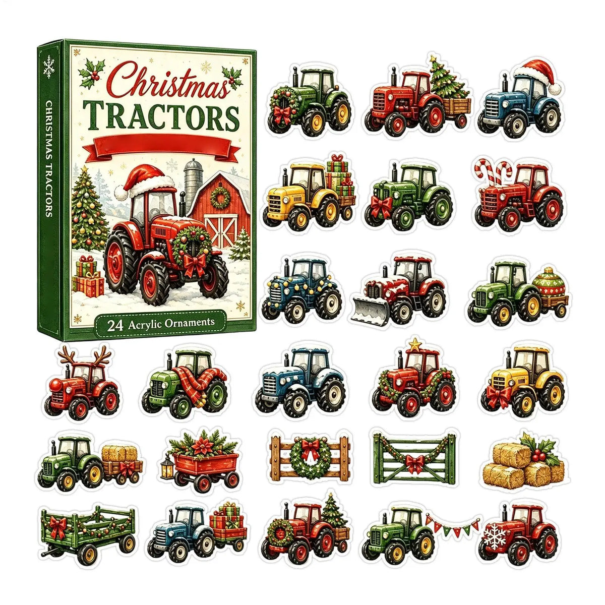 Tractor aftelkalender