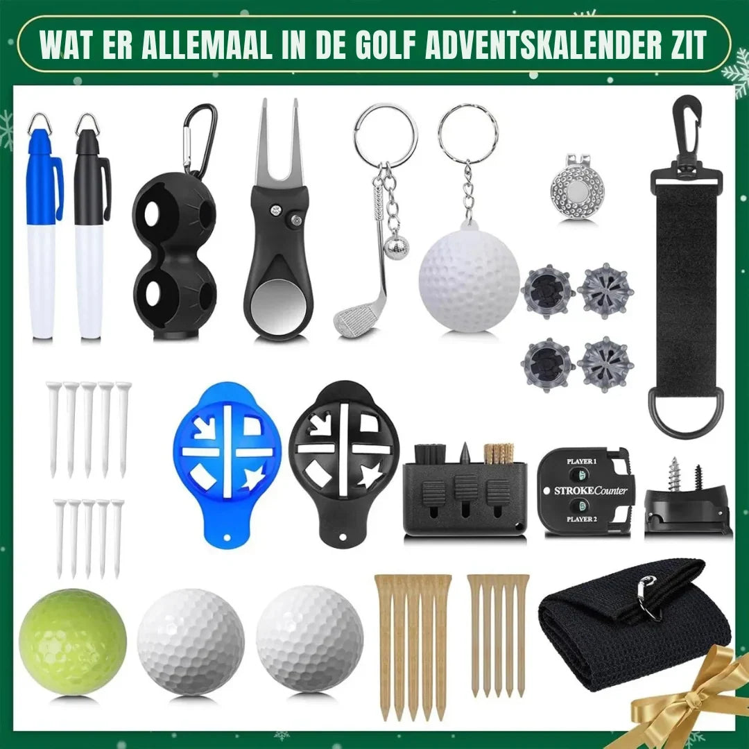 Golfkalender voor advent