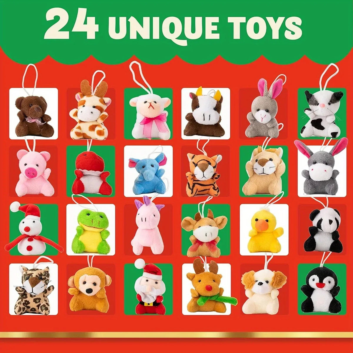 Knuffel adventskalender