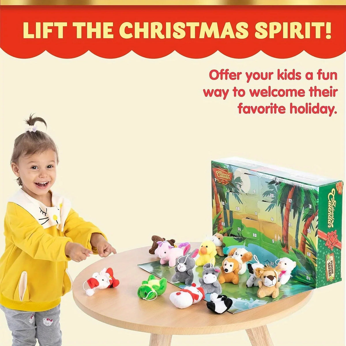 Knuffel adventskalender