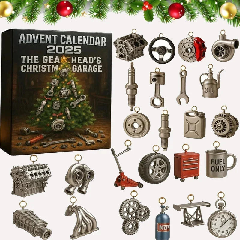 Adventskalender voor autoliefhebbers