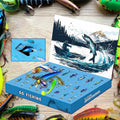Angel Adventskalender – 24-teiliges Köder-Set mit vielseitigem Angelzubehör Bolendo