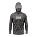Atmungsaktives Langarm T-Shirt für Männer mit UV-Schutz und Kapuze zum Angeln 17