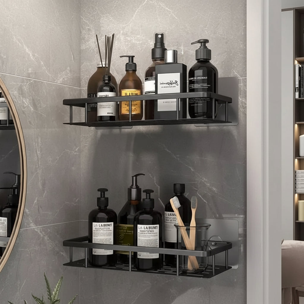 Bad Regal Selbstklebend – Ohne Bohren, Modern & Platzsparend 3