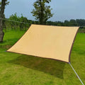 Beige Zonnescherm Net met 90% UV-bescherming voor Tuin, Duurzaam HDPE 3