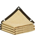 Beige Zonnescherm Net met 90% UV-bescherming voor Tuin, Duurzaam HDPE 6