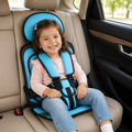 Booster Seat Portable Travel Car Seat Foldable Harness 18