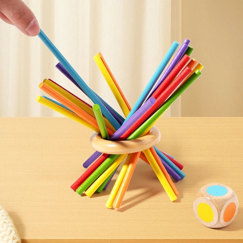 COUNTISTIX – Montessori-Zählstäbe-Set für kognitive Entwicklung und Koordination 1