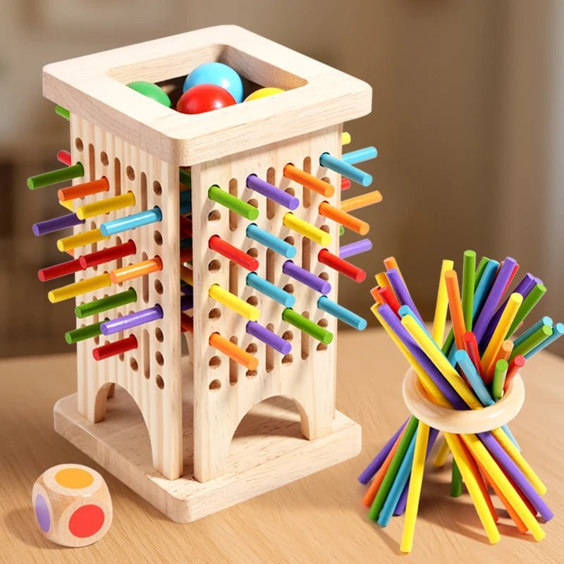 COUNTISTIX – Montessori-Zählstäbe-Set für kognitive Entwicklung und Koordination 5