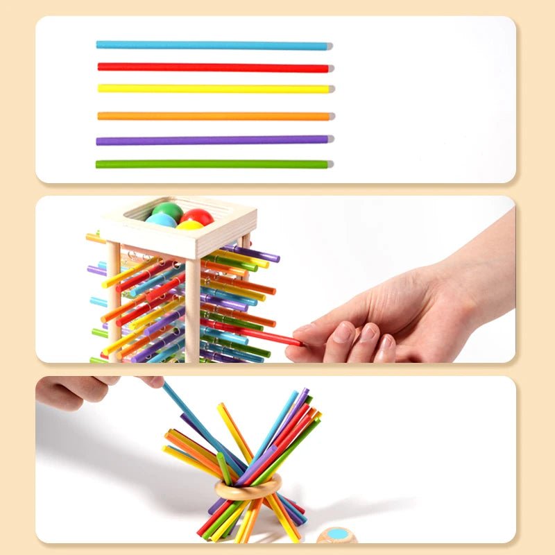 COUNTISTIX – Montessori-Zählstäbe-Set für kognitive Entwicklung und Koordination 6