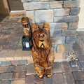 Carved Standing Lantern Statue - Bearlume 6