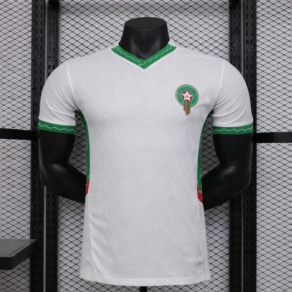 Voetbalshirt Marokko – Ademend supportersshirt met sportpasvorm en opvallend design Vestragear