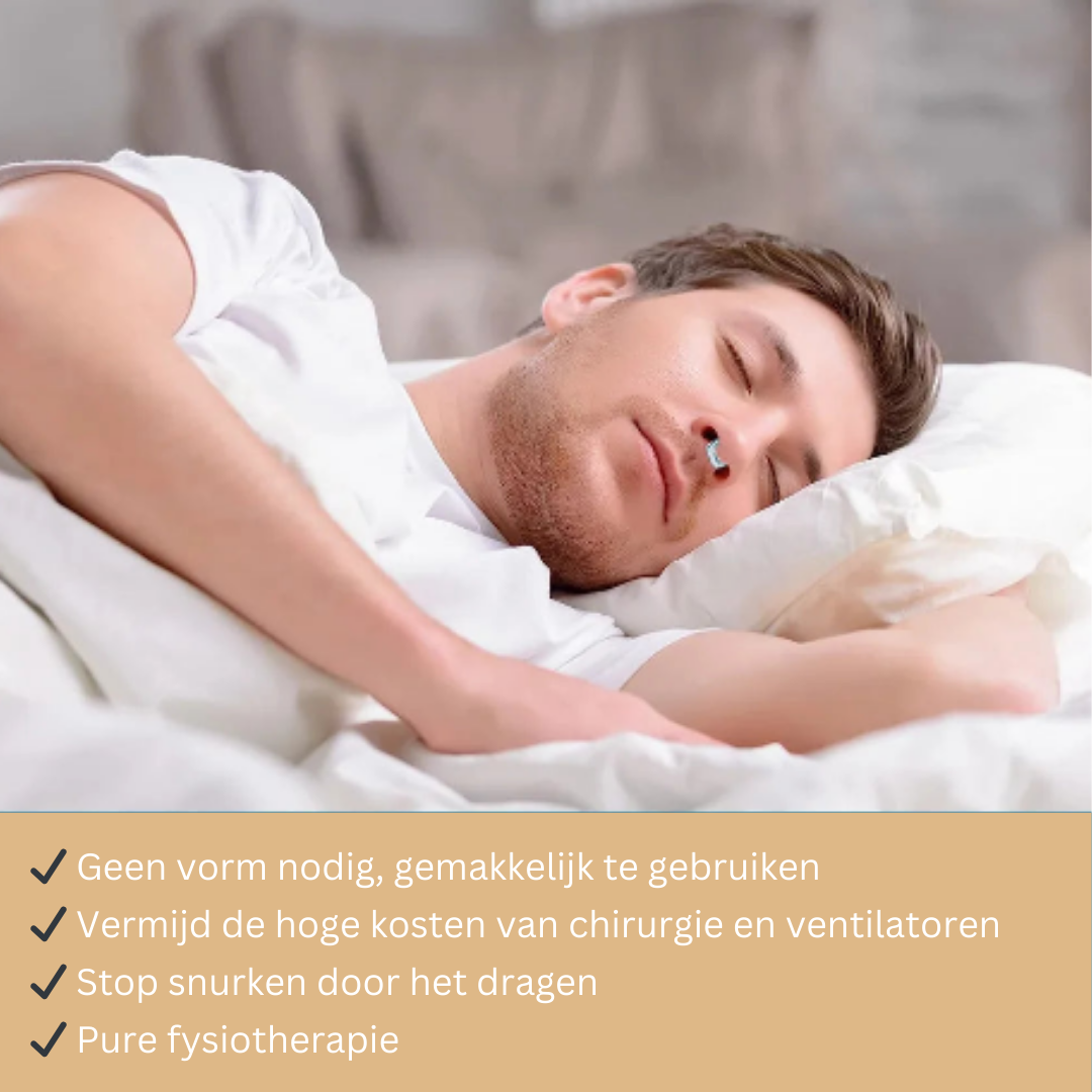 Comfortabele Siliconen Neusclip voor Vrije Ademhaling en Betere Slaapkwaliteit 3