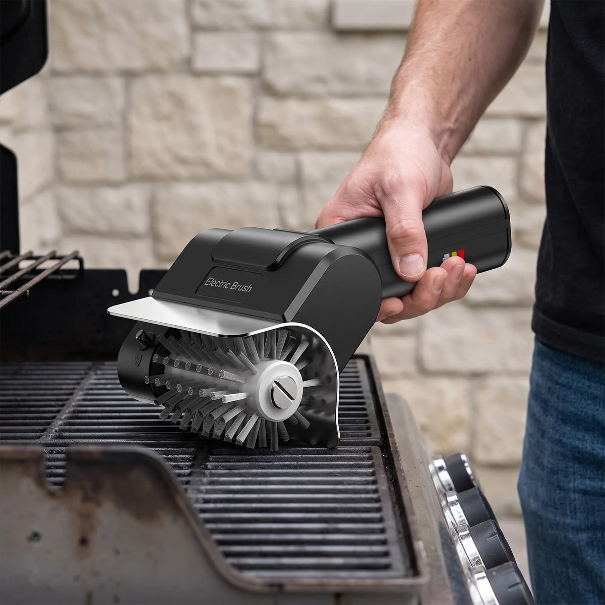 Cordless Electric Grill Brush - Scourex 0