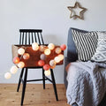 Cotton Ball Garland 8