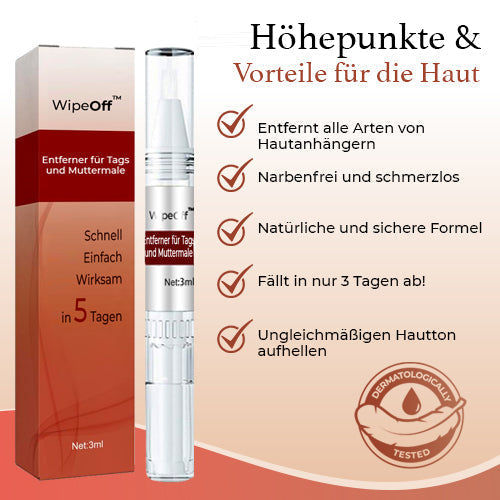DermaPure Huidlabels Verwijderaar – Pijnloze & Veilige Oplossing voor Een Egale Huid 2