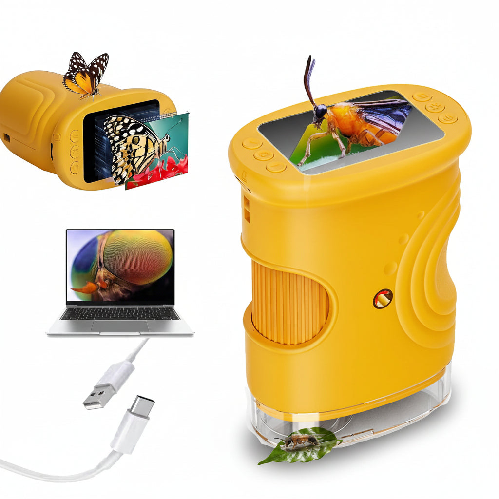 Digital Microscope Portable Handheld 1000x LED Learning Camera 3