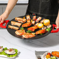 Elektrische Grillplaat Met Anti-aanbaklaag En 5 Warmtestanden Voor Perfect Grillen 2