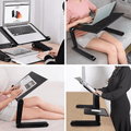 Laptop Tisch – Verstellbarer Klapptisch mit Mausablage & Belüftungsfläche Bolendo