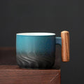 Espressokop – Handgemaakt Keramiek met Houten Greep & Compact Design 5