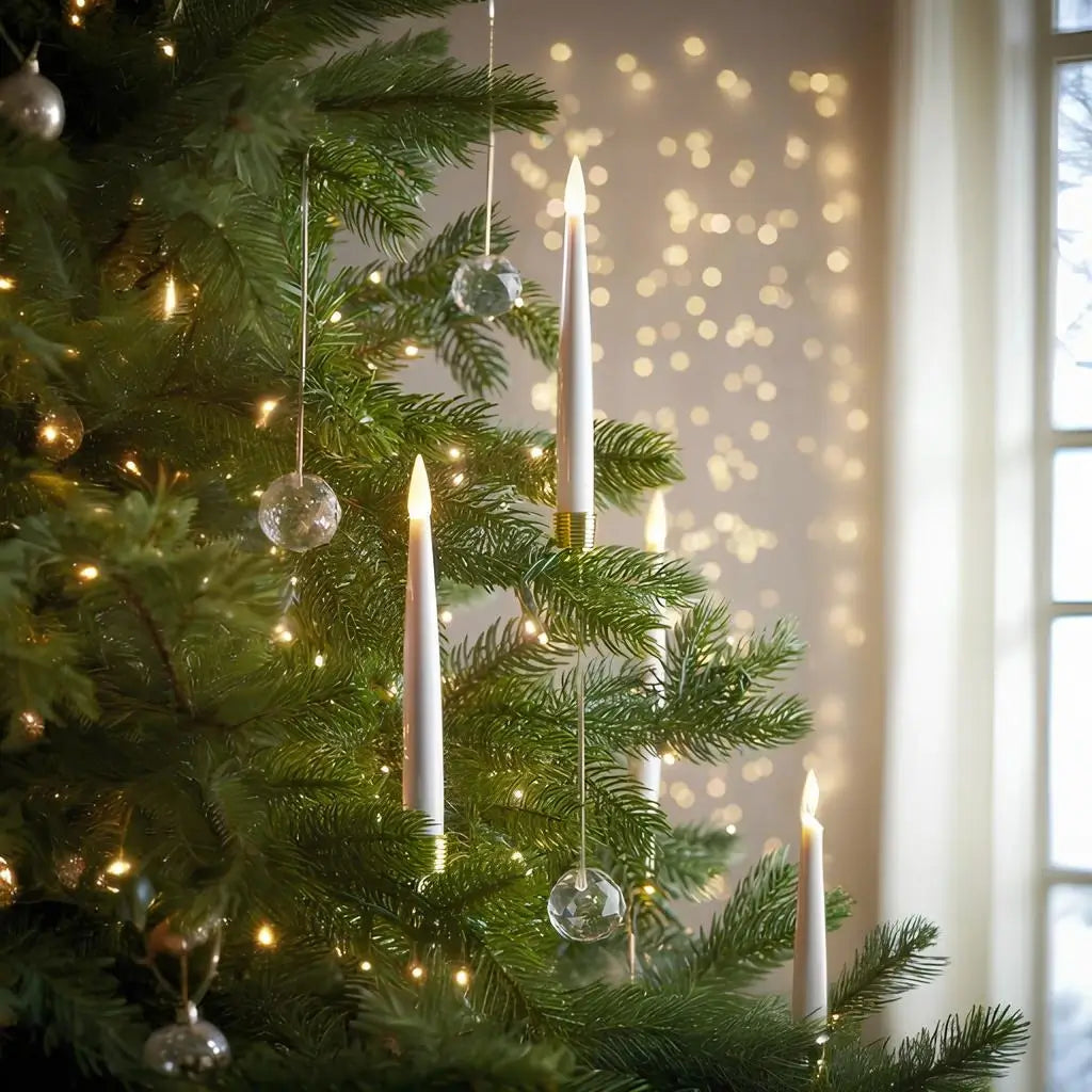 EverGlow™ Christmas Tree Candles 0