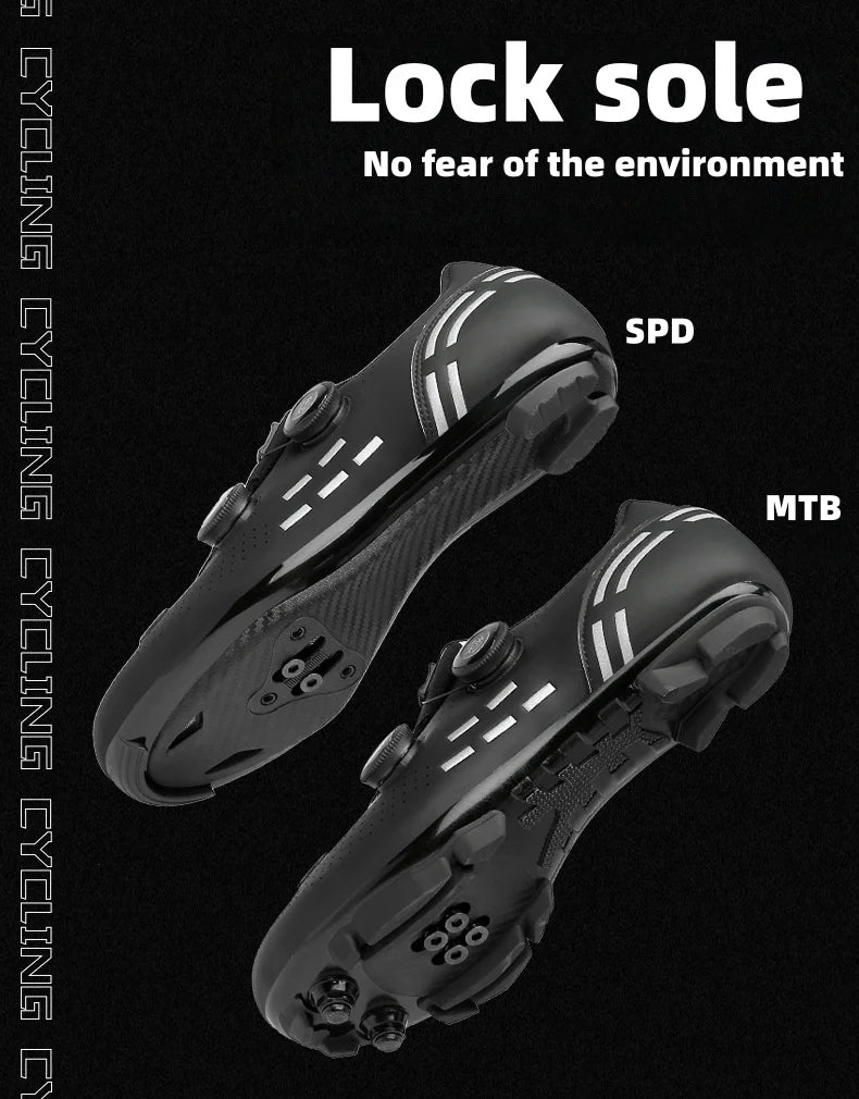 Fietsschoenen voor heren - lichtgewicht en ademend voor mountainbike en racefiets 4