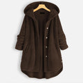 FleeceFinesse | Elegant gesneden fleecejas met capuchon, perfect voor elk figuur 3