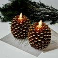 ForestHearth™ Flameless Pinecone Candles 8