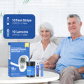Glucose Monitor Kit Digital Blood Sugar Test Meter Set 2