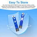 Glucose Monitor Kit Digital Blood Sugar Test Meter Set 8
