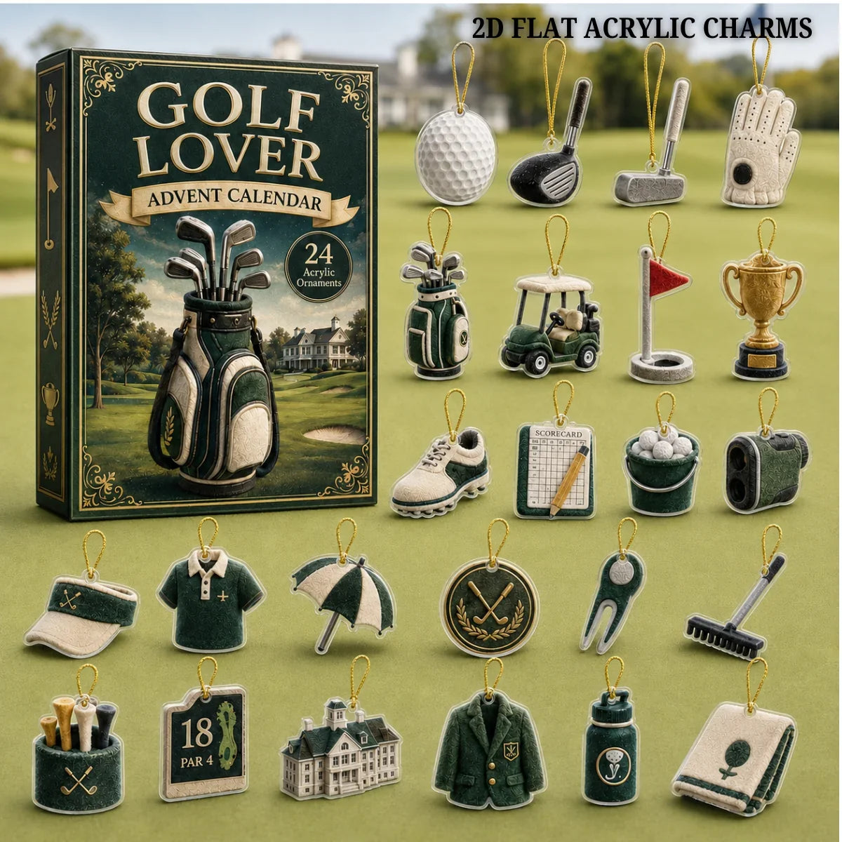 Golf Lover Advent Calendar 2026 - 24-Day Festive Countdown 1