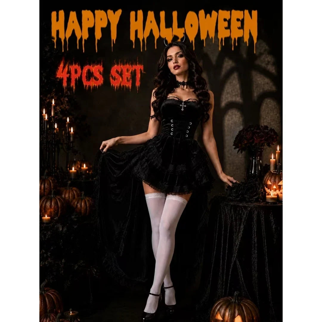 Halloweenkostuum duivel dames