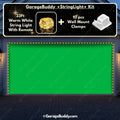Green Screen Garage Door Cover for Streaming and Chroma Key Video Backdrops 11