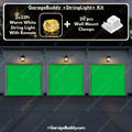 Green Screen Garage Door Cover for Streaming and Chroma Key Video Backdrops 15