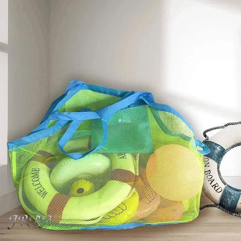 Grote Strandtas voor Kinderen met Ruim Opbergvak en Lichtgewicht Mesh Ontwerp 4