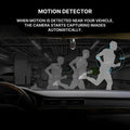 HD-autocamera met bewegingsdetector en parkeerbewaking 3