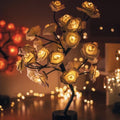 Handcrafted Floral Light Sculpture - Glowbloom 4