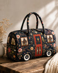 Hippie Van Quilted Duffle Bag 16