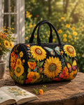 Hippie Van Quilted Duffle Bag 29