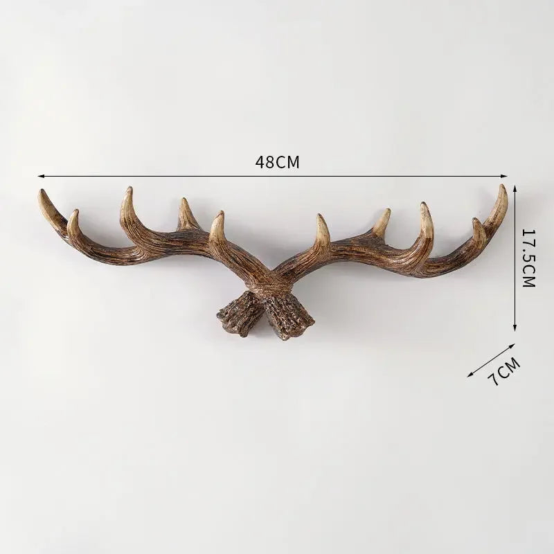 Hookler | Vintage Antler Kapstok - Retro Wandhaak voor Home Entree & Hal 9