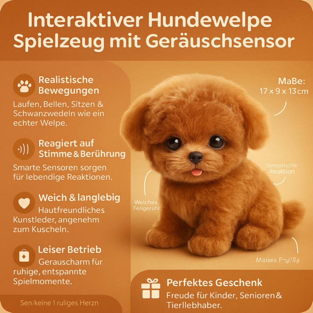 Interactive Dog Toy Robot Dog Toy Plush Puppy Toy Kids Gift 1