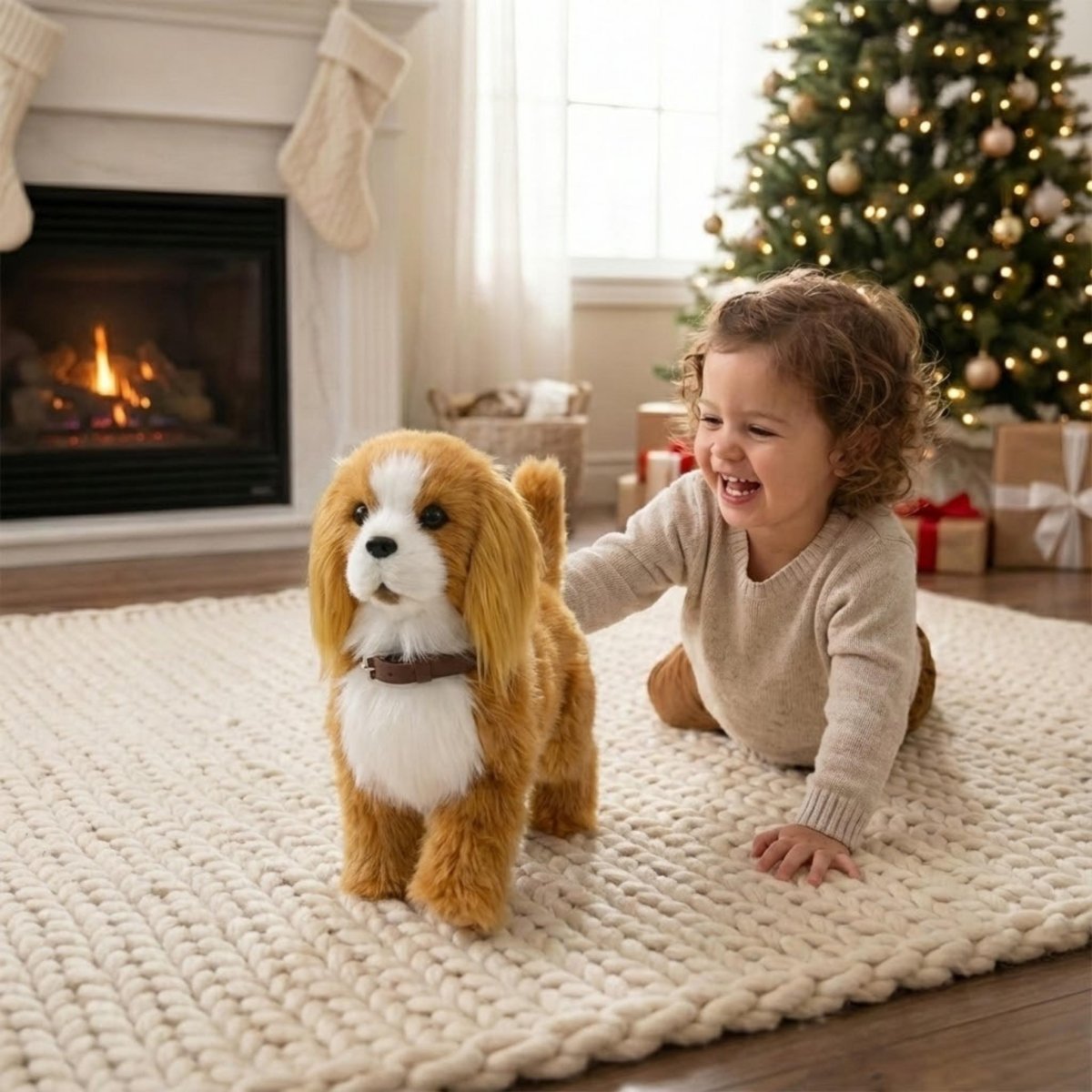 Interactive Realistic Robot Puppy – Lifelike Walking, Barking & Electronic Dog Toy 13