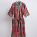 Kimono Badjas – Biologisch Katoen, Omkeerbaar & Ademend Design 0