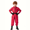 Kinderen Halloween Soldaat Jumpsuit Kostuum Set 1