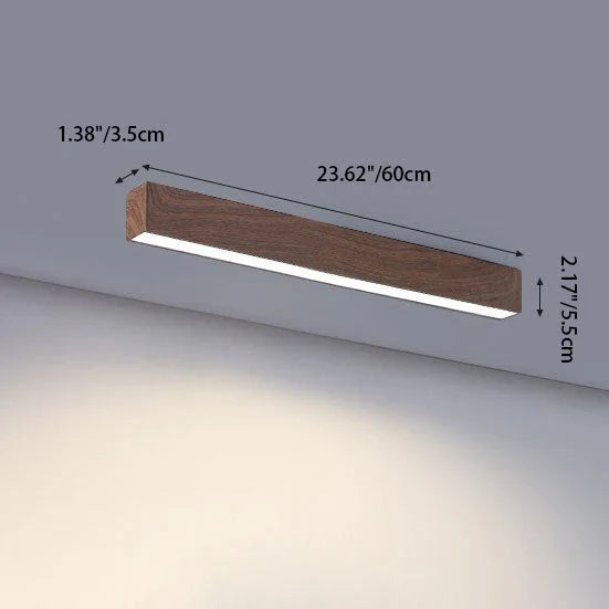 Led lijnlamp voor het plafond
