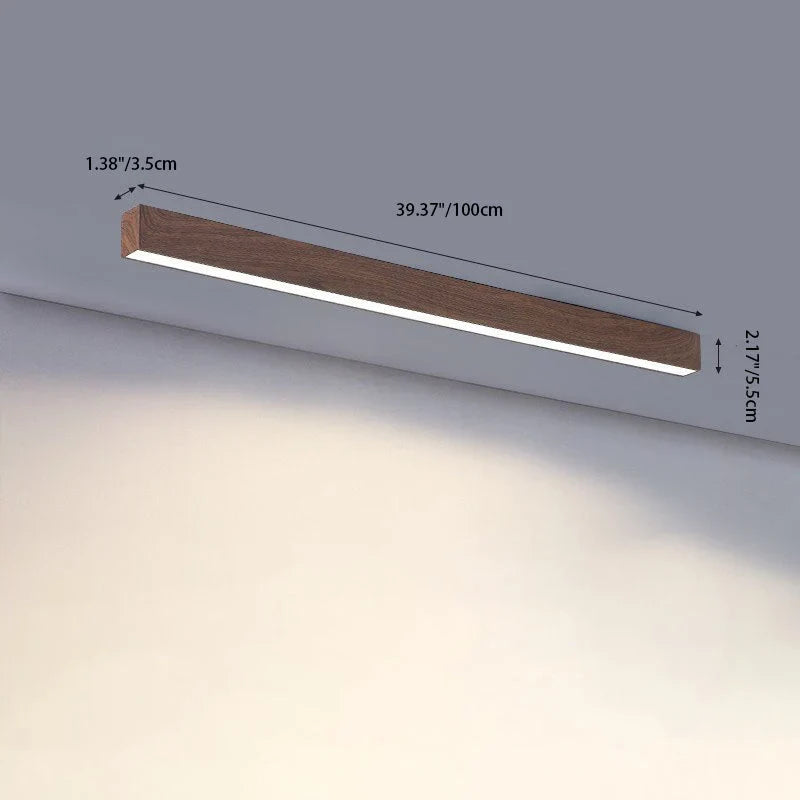 Led lijnlamp voor het plafond
