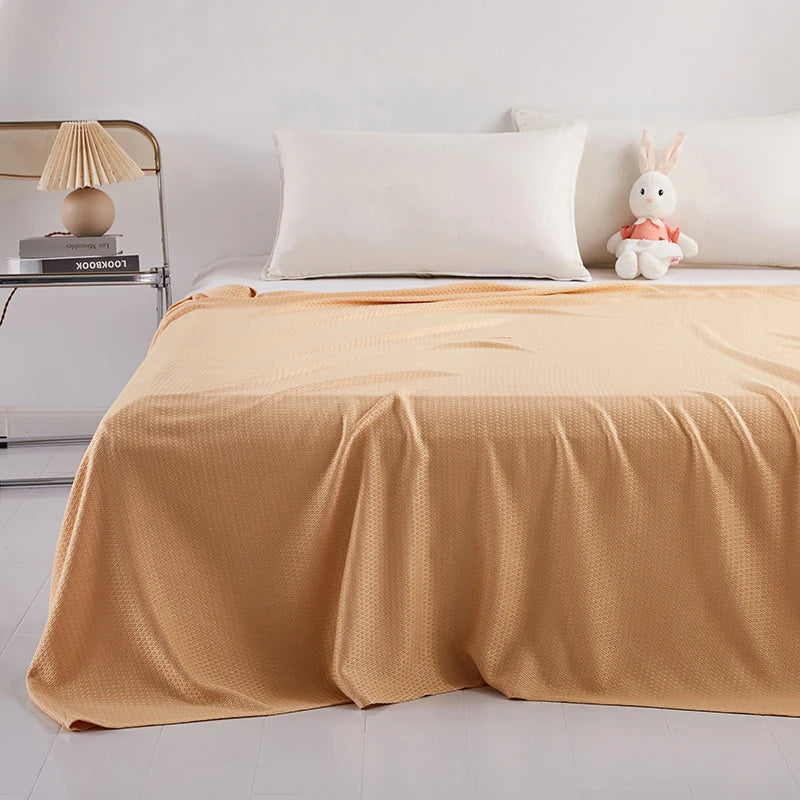 Leichte Sommerdecke aus 100 % Bambusfaser, atmungsaktiv und hautfreundlich, ideal für warme Nächte 6